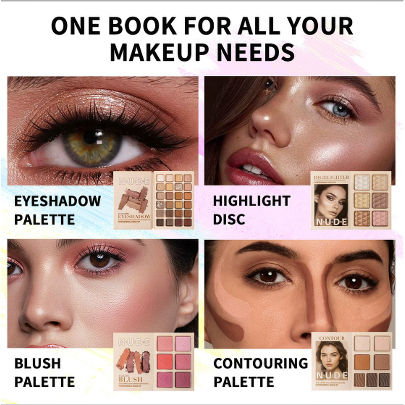 Eyeshadow Palette Manufacturer - 2025 New Book Stock - Wholesale Customized Factory Price