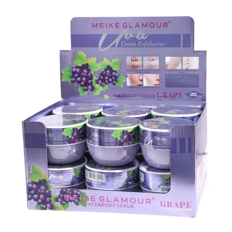 Body Scrub Manufacturer - High-quality Fruit - Strawberry Peach Grape Coconut Aloe Vera