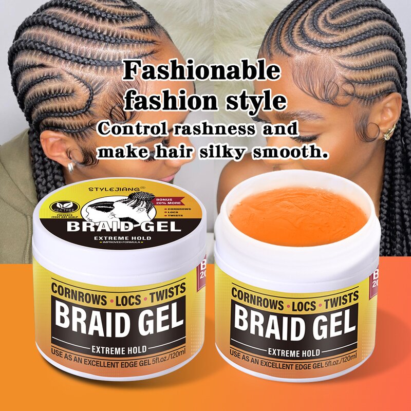 Braid Gel Manufacturer - Low MOQ Non Flaking - Strong Hold Water Base Private Label