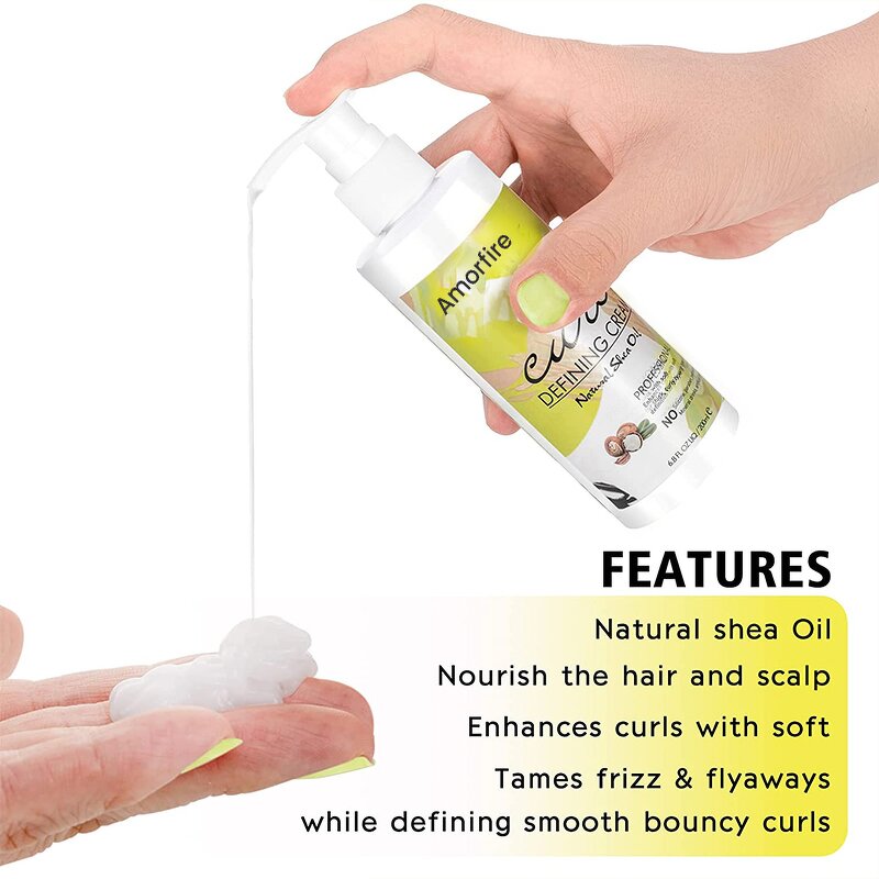 Hair Cream Manufacturer - Customize Anti-frizz - Curl Defining Afro 4C Private Label
