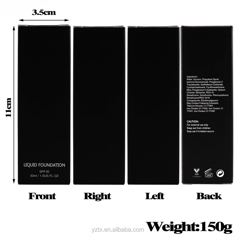 Foundation Liquid Manufacturer - Quick Customization Oil Control - Lighten Skin Tone