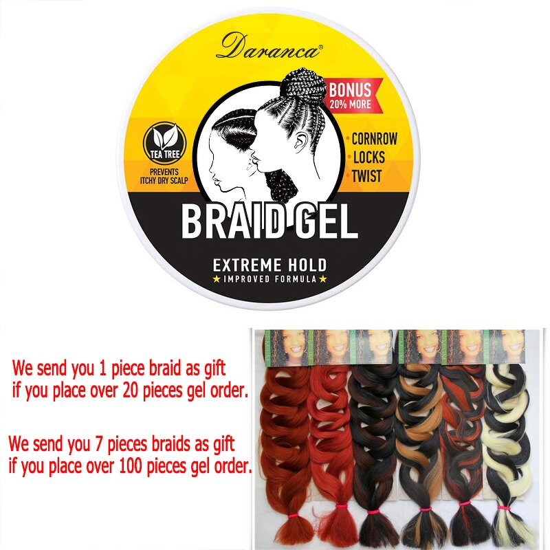 Braid Gel Manufacturer - Low MOQ Non Flaking - Strong Hold Water Base Private Label