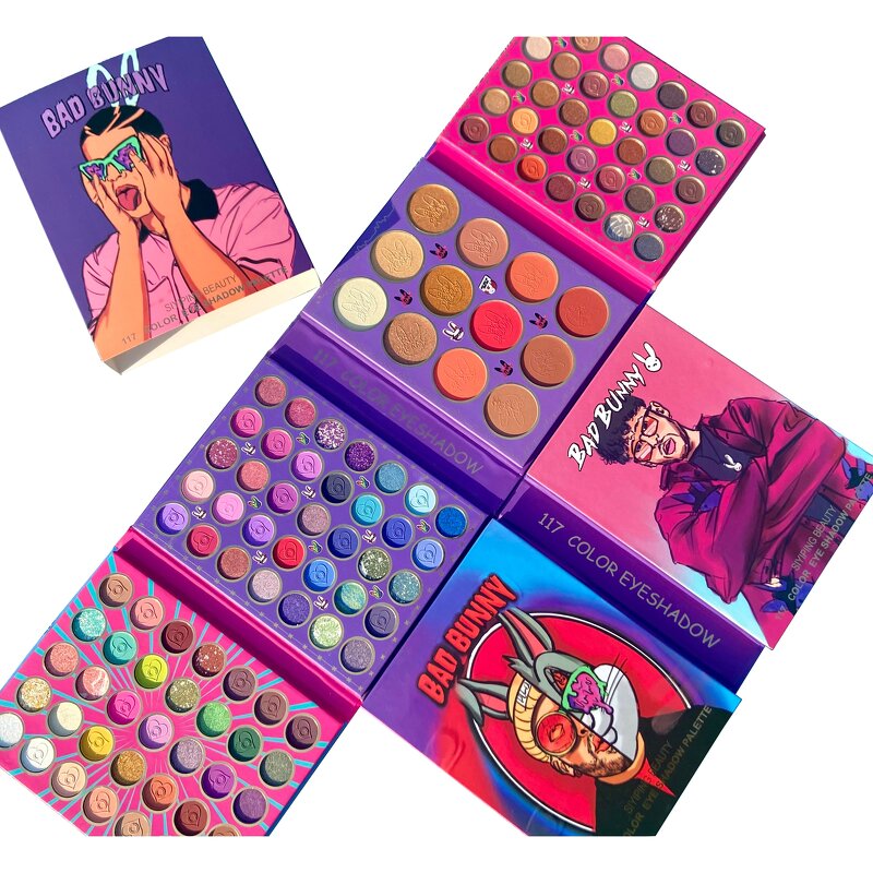 Eyeshadow Palette Manufacturer - Bad Bunny Ultramo Style - High Pigment Long Lasting