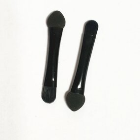 Eyeshadow Brush Manufacturer - Custom Metal Handle Nylon Hair - Double Ended High Quality