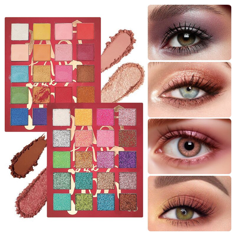 Makeup Set Manufacturer - Valentine's Day Eyeshadow Lipgloss - High Pigment Ladys Traje De Maquillaje