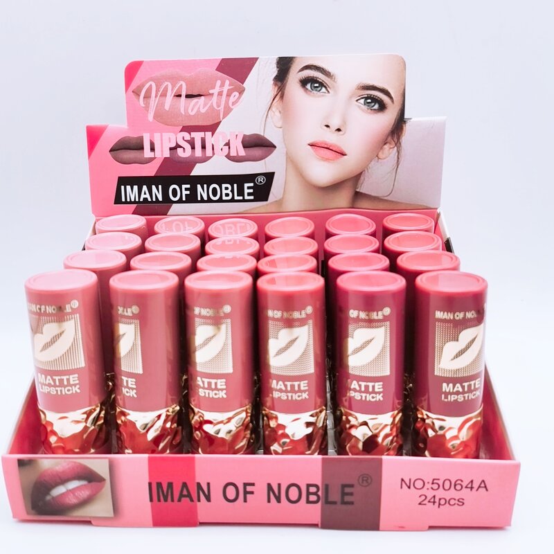 Lipstick Manufacturer - 6 Color Matte Natural - Custom Brand Private Label