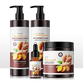 Hair Care Set Manufacturer - Ginger Shampoo Conditioner - Anti Dandruff Growth Wholesale