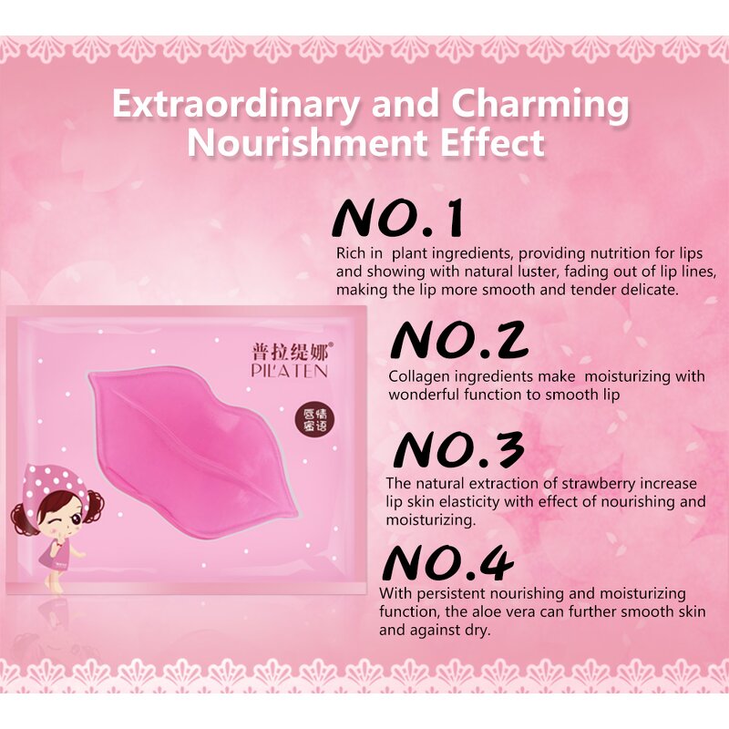 Lip Mask Manufacturer - OEM Pivate Label Direct Manufacturer - Moisturizing Collagen Crystal