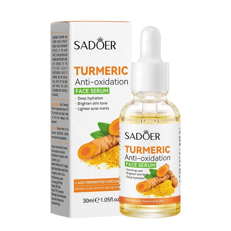 Facial Serum Manufacturer - Turmeric Vitamin C - Moisturizing Nourishing Whitening Anti-Aging
