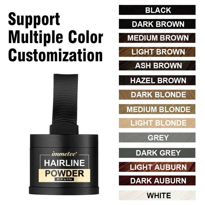 Hairline Powder Manufacturer - OEM/ODM 15 Color - Root Cover Up Fiber Concealer