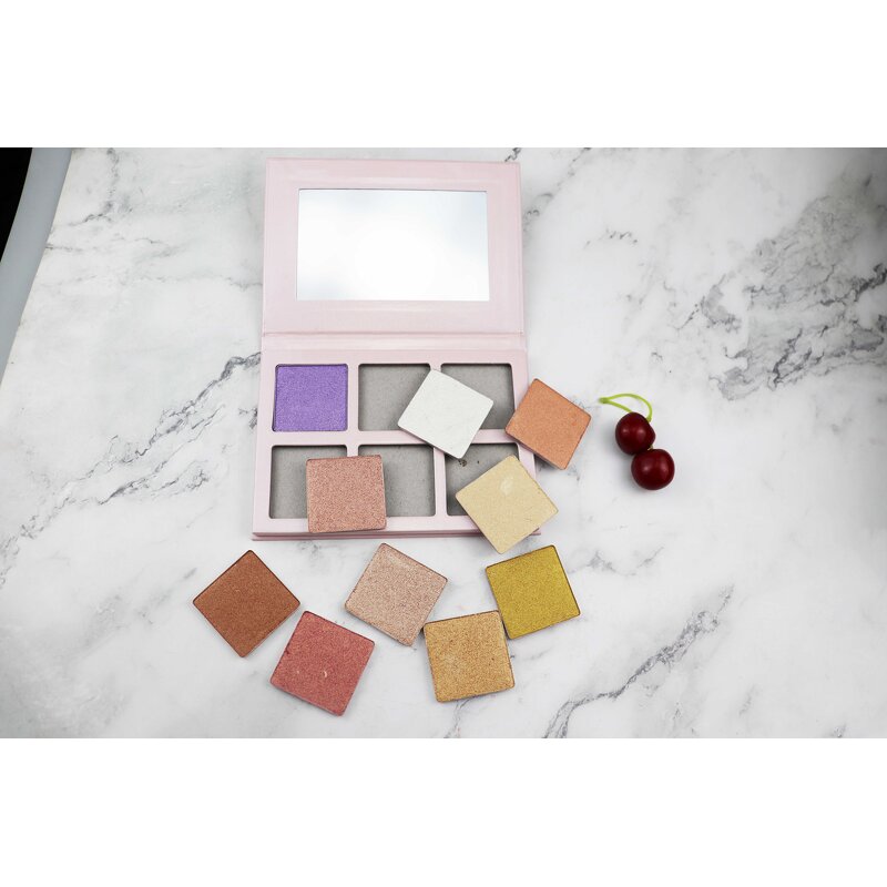 Highlighter Palette Manufacturer - 4/6 Colors DIY - No Logo Custom Vegan