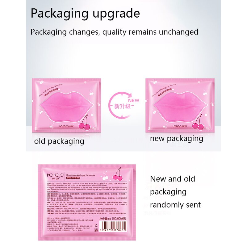 Lip Mask Manufacturer - OEM Pivate Label Direct Manufacturer - Moisturizing Collagen Crystal