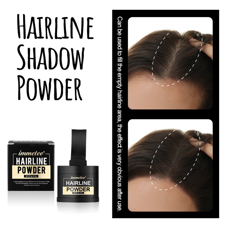 Hairline Powder Manufacturer - OEM/ODM 15 Color - Root Cover Up Fiber Concealer