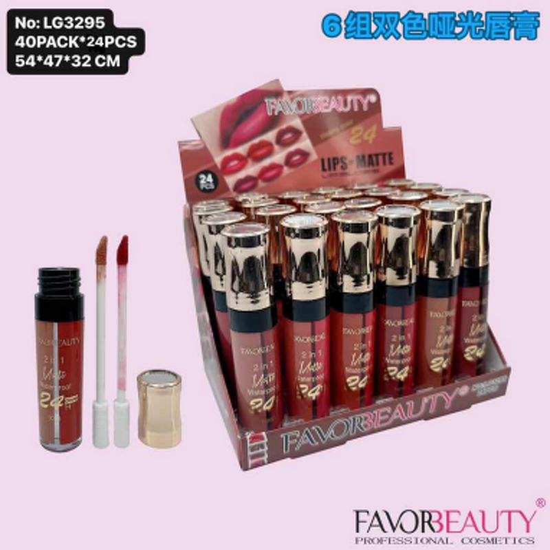 Lipgloss Manufacturer - FavorBeauty 2 in 1 Matte - Long Lasting Durable High Quality