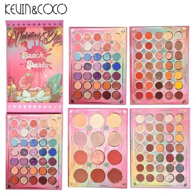 Eyeshadow Palette Manufacturer - Kevin Coco - Low MOQ High Pigmented