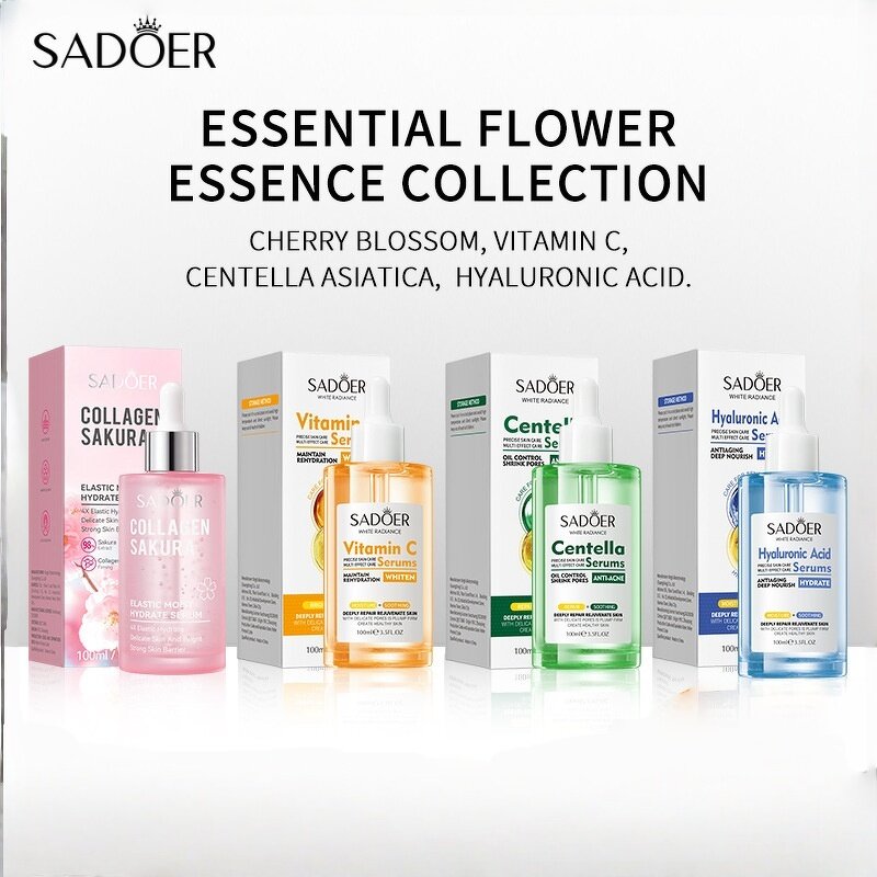 Essence Manufacturer - SADOER Sakura Collagen - Elastic Moisturizing 2025 New
