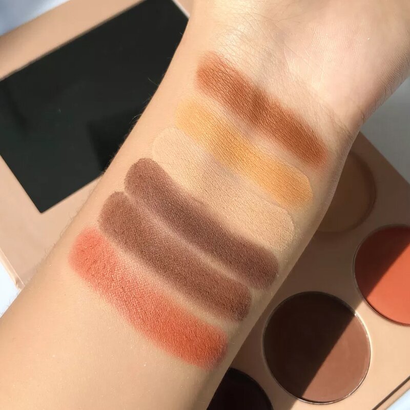 Face Palette Manufacturer - Private Label Custom - 6 Colors Highlight Contour