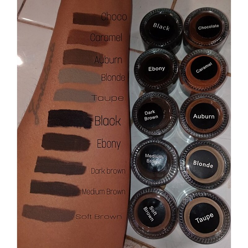Eyebrow Product Manufacturer - 10 Colors Waterproof - Custom Brow Filler Private Label