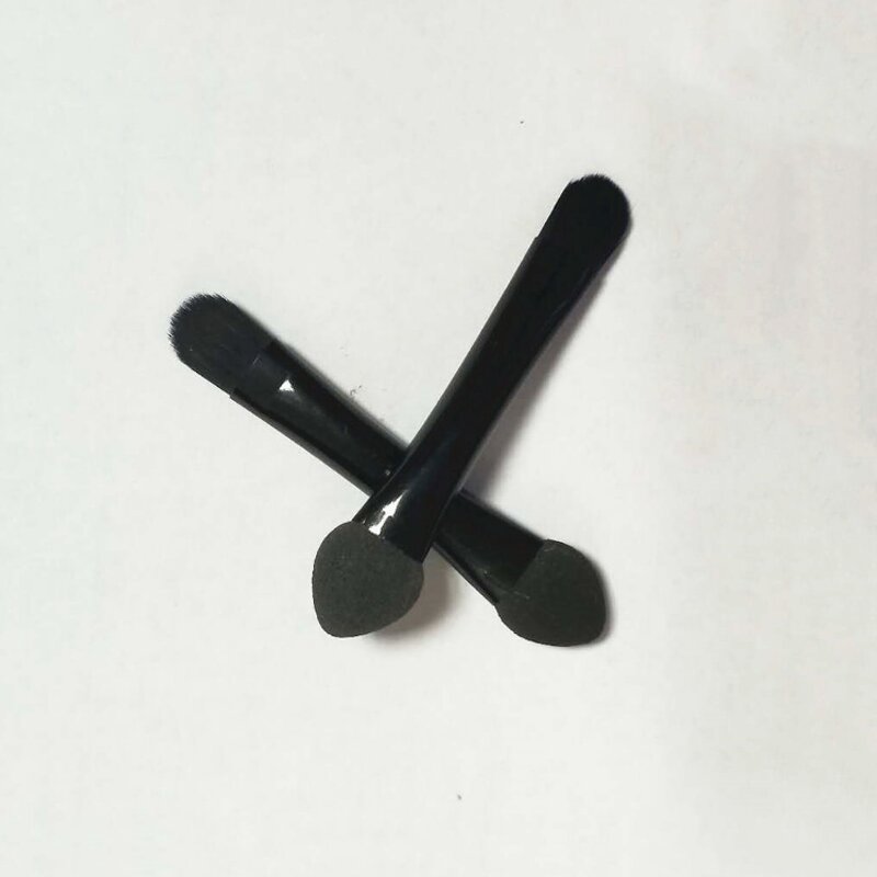 Eyeshadow Brush Manufacturer - Custom Metal Handle Nylon Hair - Double Ended High Quality
