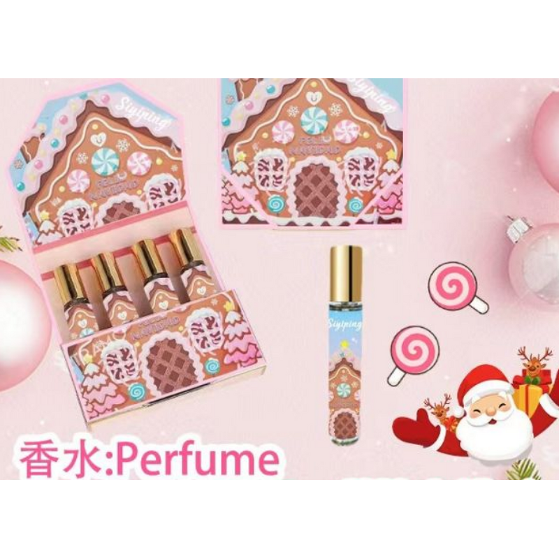 Perfume Set Manufacturer - Christmas Floral - Natural Long-lasting 4 Pcs in 1 Box