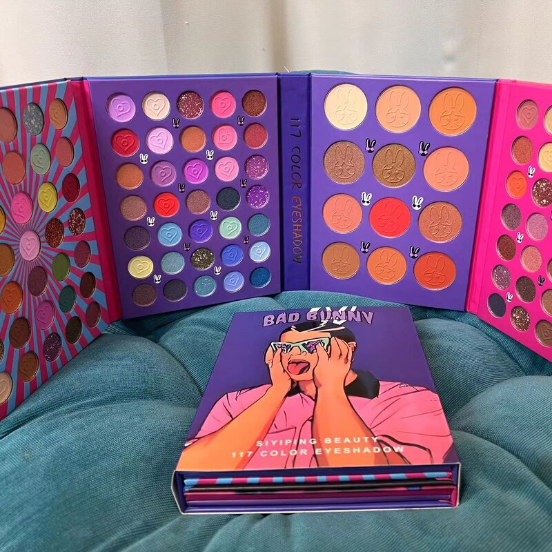 Eyeshadow Palette Manufacturer - Bad Bunny Ultramo Style - High Pigment Long Lasting