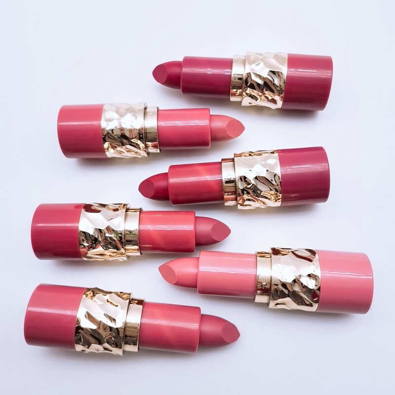 Lipstick Manufacturer - 6 Color Matte Natural - Custom Brand Private Label