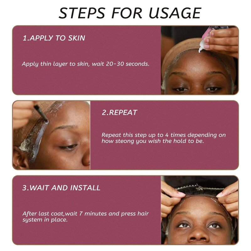 Wig Adhesive Manufacturer - Invisible Waterproof - Long-lasting Styling Care Series Factory Direct