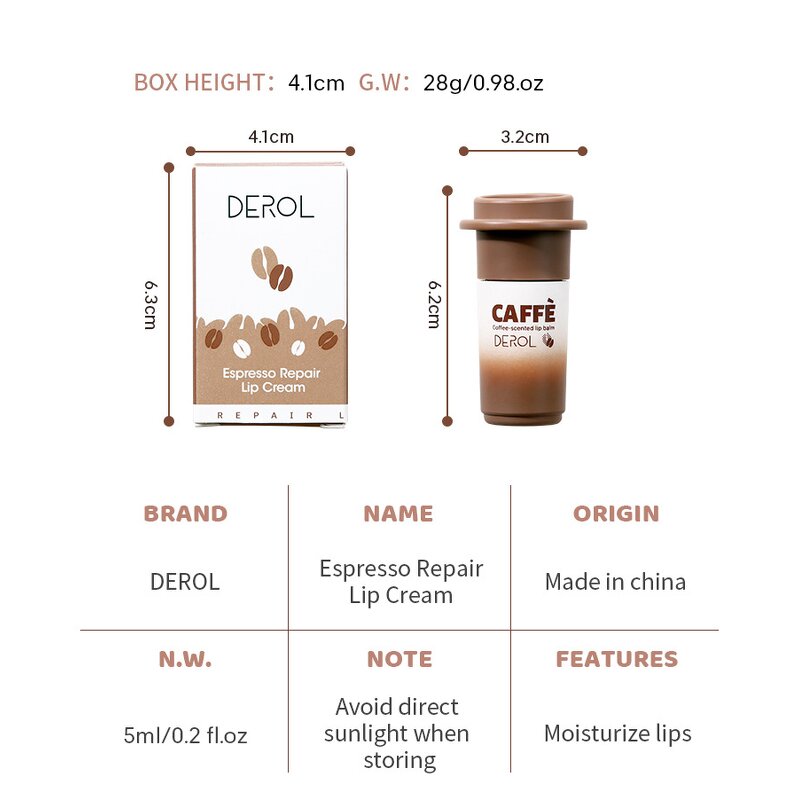 Lip Balm Manufacturer - DEROL Repairing - Moisturizing Softening Dead Skin Primer