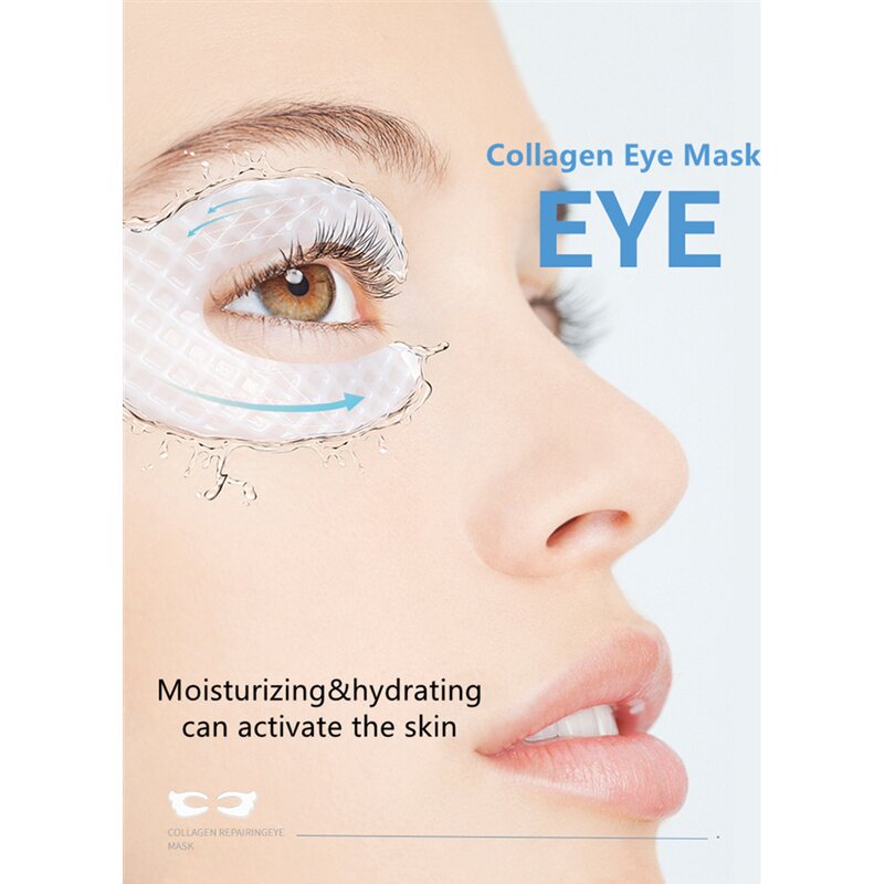 Eye Pad Manufacturer - Private Label Butterfly Shaped - Gold Anti Wrinkle Custom Box