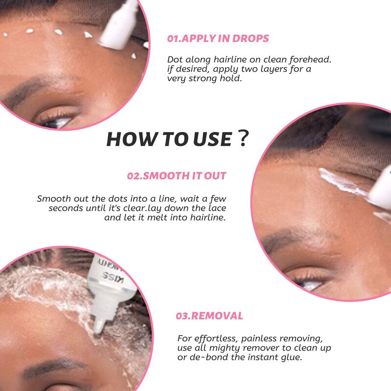 Wig Adhesive Manufacturer - Invisible Waterproof - Long-lasting Styling Care Series Factory Direct