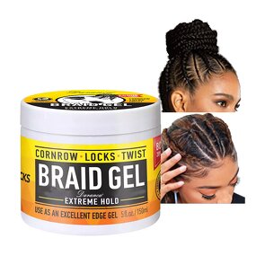 Braid Gel Manufacturer - Low MOQ Non Flaking - Strong Hold Water Base Private Label
