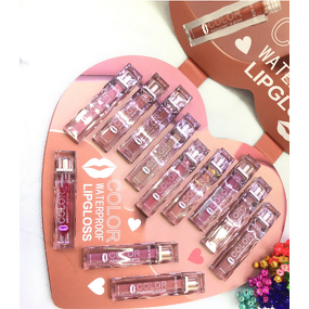 Lipgloss Set Manufacturer - Miss Royal 12 Colors Matte - Vegan Heart Cover