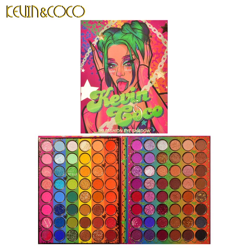 Eyeshadow Palette Manufacturer - Kevin Coco - 96 Colors High Pigment Long Lasting