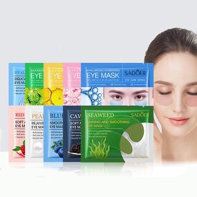 Eye Mask Manufacturer - SADOER Caviar Seaweed - Anti-aging Dark Circles Removal Hydrogel