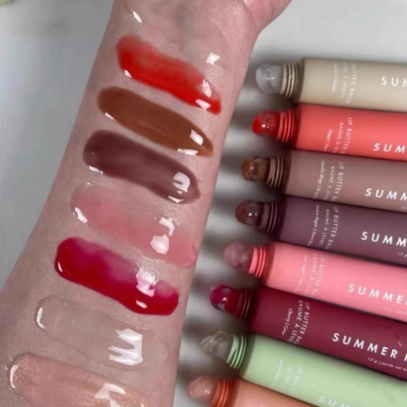 Tinted Lip Oil Manufacturer - OEM 15g 8 Colors Glass Water Light Gel