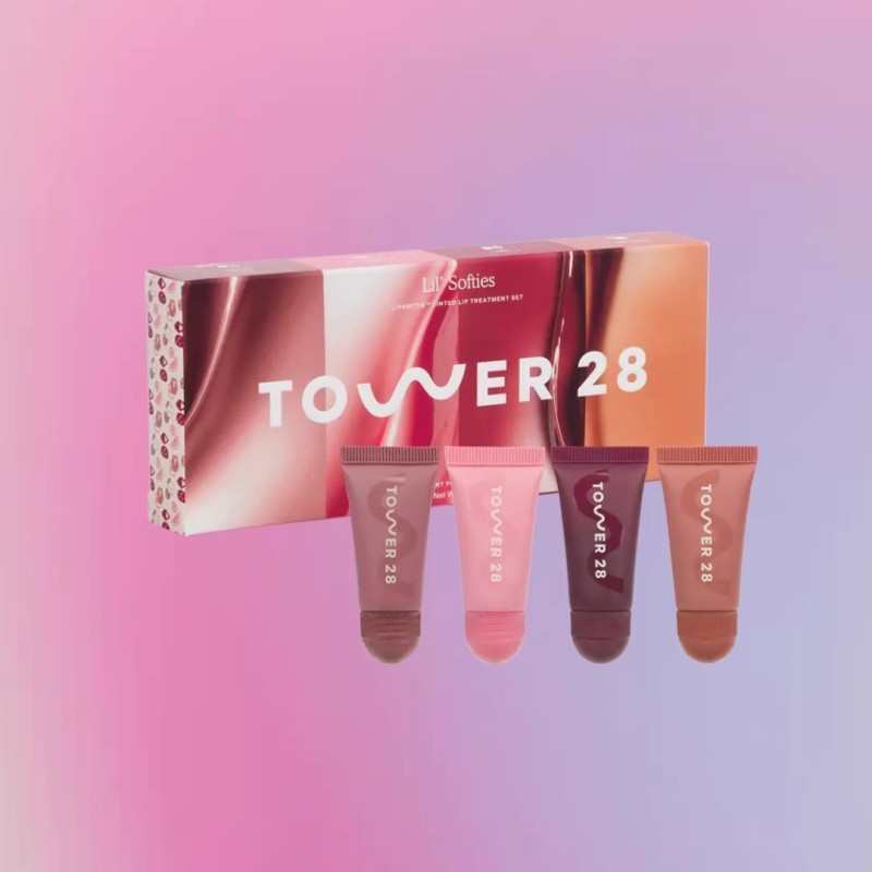 Lip Gloss Set Factory - OEM Tower 28 4 Color Nourishing Lip Glaze