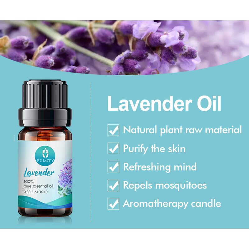 Essential Oil Manufacturer - Customize Aromatherapy Diluted Private Label 0.33oz Roll on - Mint Oregano Tea Tree Lemon Grass Eucalyptus Lavender Oil