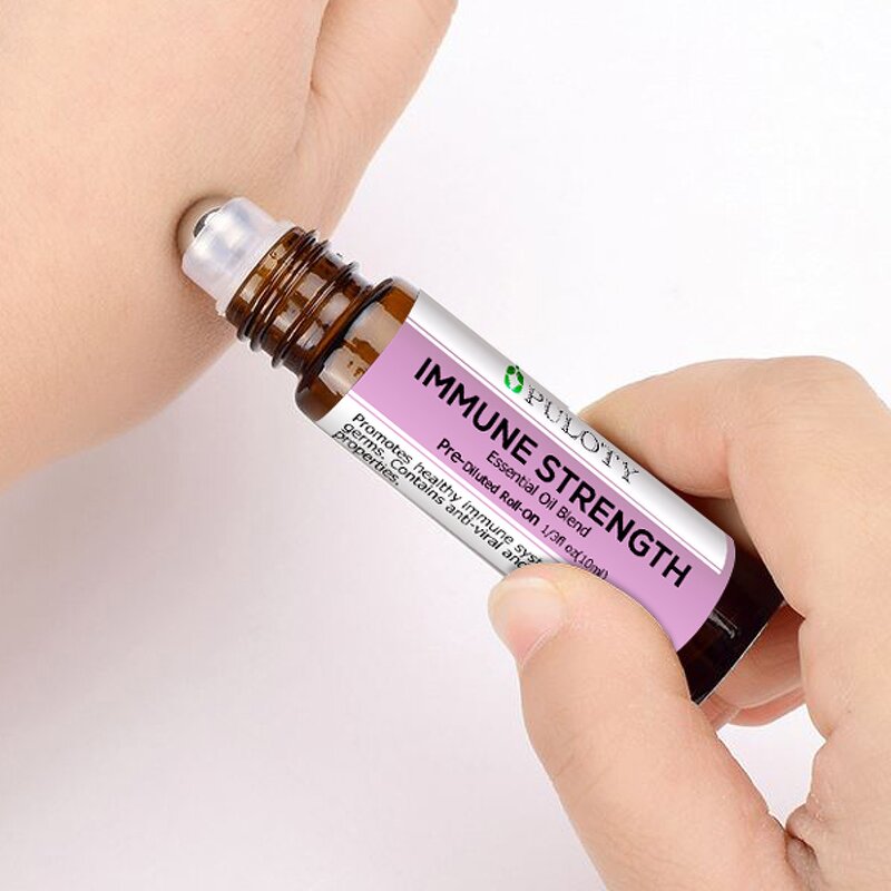 Essential Oil Manufacturer - Customized Roller Bottle 10ml Pure Aromatherapy - Tea Tree Eucalyptus Peppermint Lavender Roller Oil