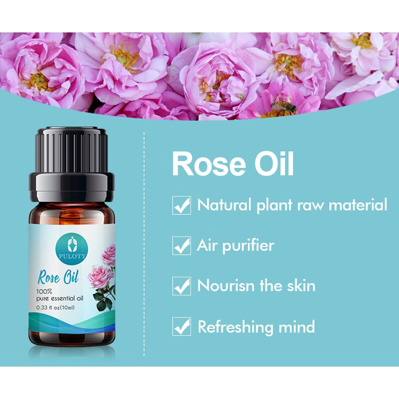 Rose Oil Manufacturer - Factory Wholesale Bulk Free Sample Private Label Hair Care - Massage Pure Natural Organic
