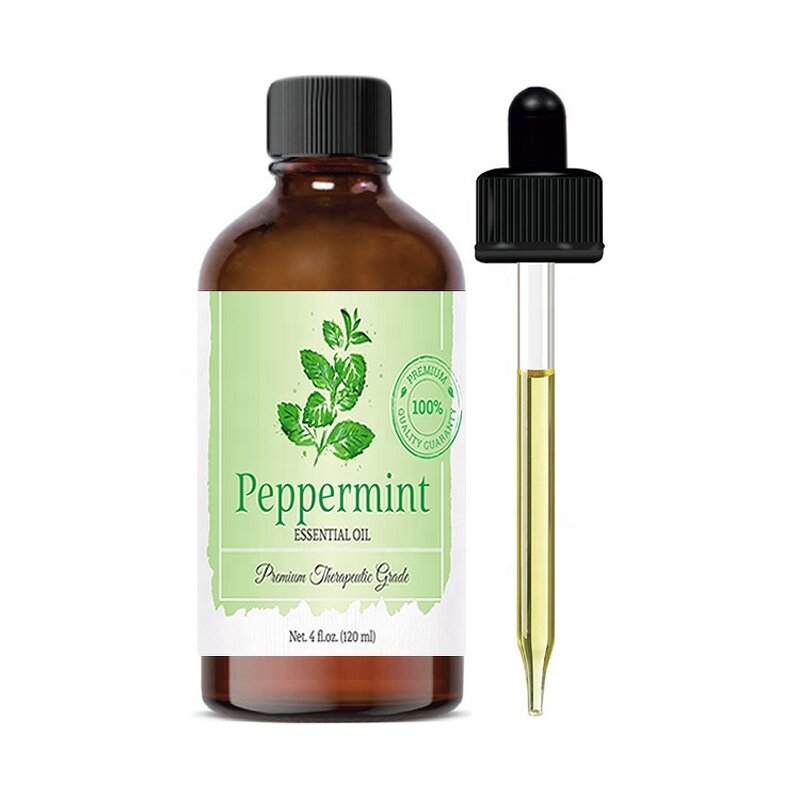 Peppermint Essential Oil Manufacturer - Wholesale Bulk 30ml Free Sample - Private Label Pure Natural Organic Insect Repellent
