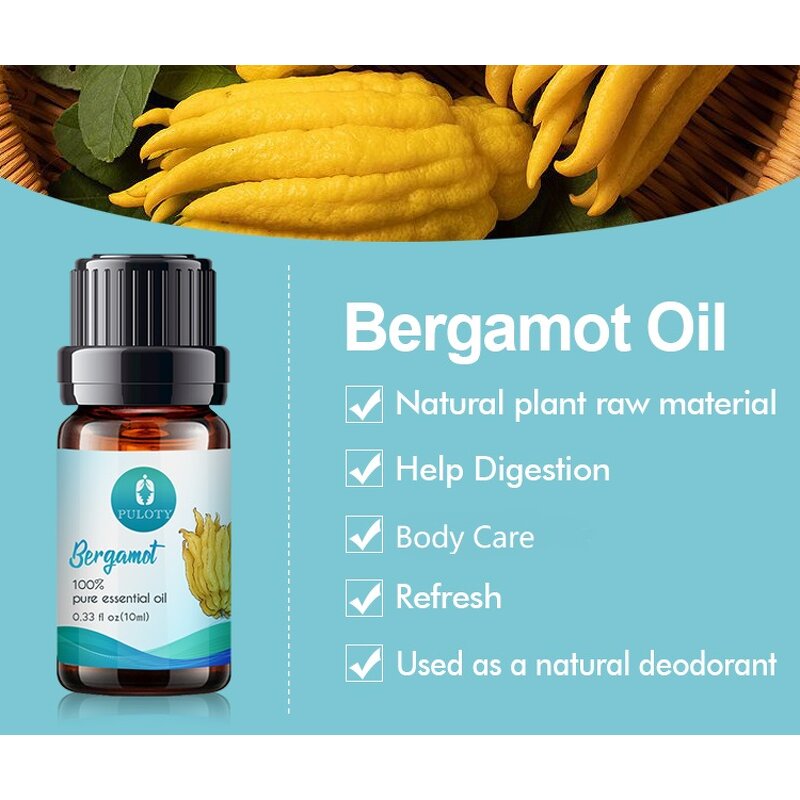 Bergamot Oil Manufacturer - Factory Wholesale Bulk Free Sample Private Label Cold Pressed - Perfumes Natural Organic Essential Oil