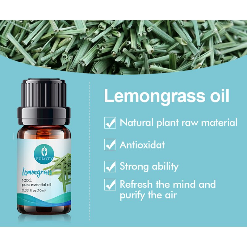 Lemongrass Essential Oil Manufacturer - Factory Wholesale Bulk Free Sample - Private Label Pure Natural Organic Bees Hair Care