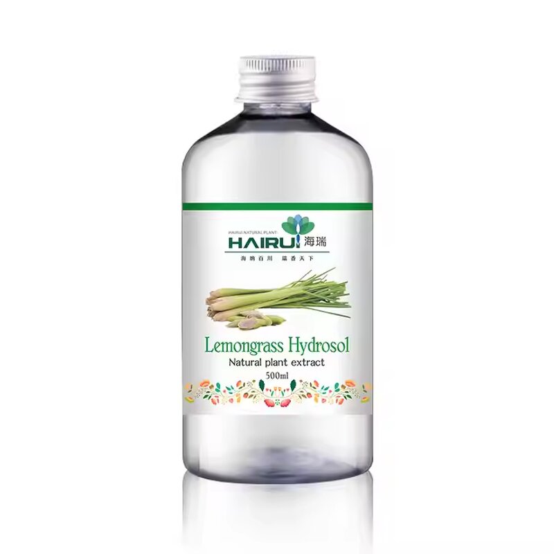 Lemongrass Hydrosol Manufacturer - Hot Selling Factory Price Private Label Free Sample - 500ml Summer Skin Care Pure Natural Organic