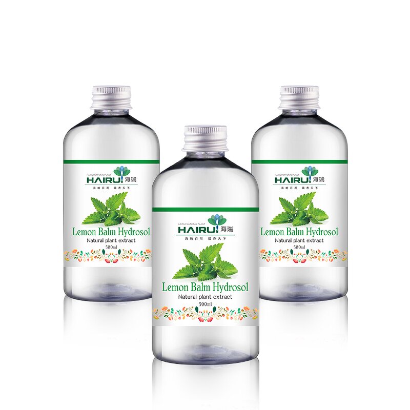 Melissa Hydrosol Manufacturer - Top Grade 100% Natural Pure Organic - Floral Water Lemon Balm