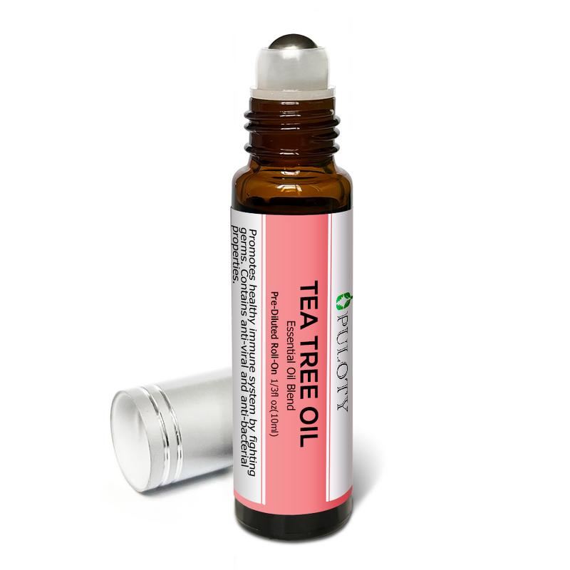 Essential Oil Manufacturer - Customized Roller Bottle 10ml Pure Aromatherapy - Tea Tree Eucalyptus Peppermint Lavender Roller Oil