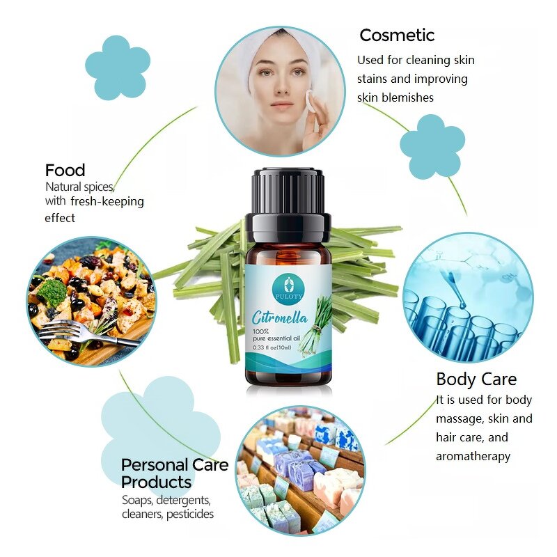 Citronella Essential Oil Manufacturer - Factory Wholesale Bulk Free Sample - Private Label Natural Organic Mosquito Repellent