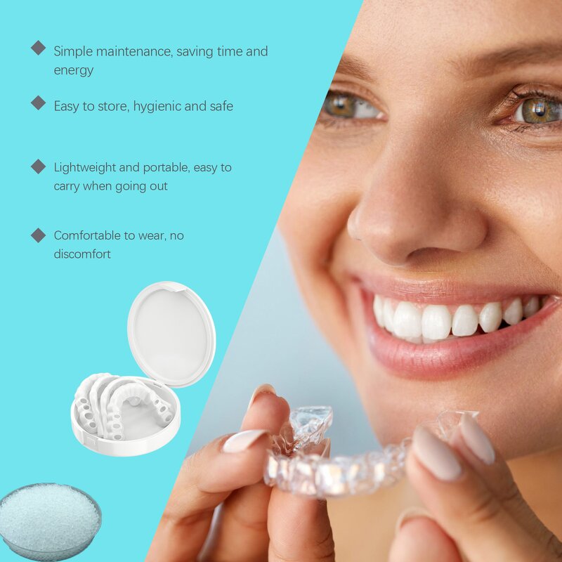 Dentures Manufacturer - Custom Snap-on Full Cover Whitening Adjustable & Personal