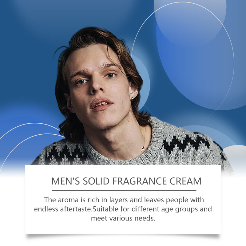 Perfume Balm Manufacturer - Men's Solid Fresh Natural Invigorating Scent Portable