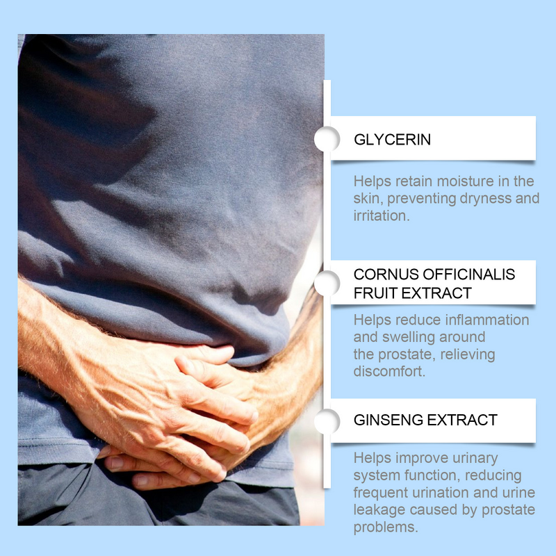 Prostate Cream Manufacturer - Men's Herbal Massage Intimate Care Ti Tan Gold