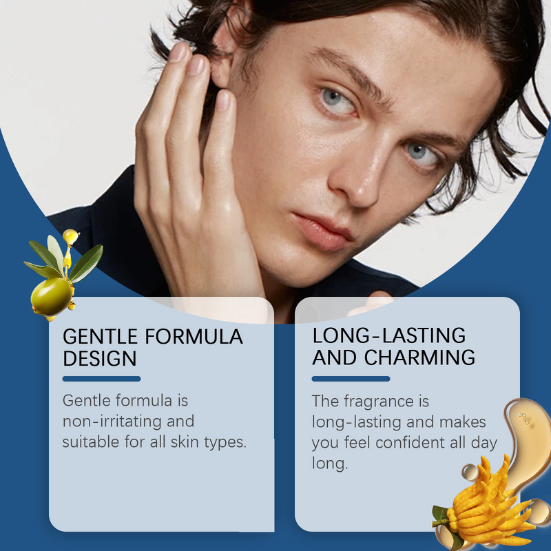 Perfume Balm Manufacturer - Men's Solid Fresh Natural Invigorating Scent Portable